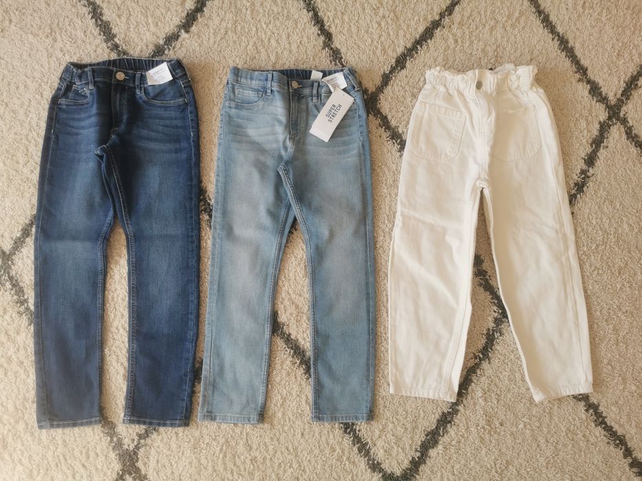 Дънки H&M и Зара 128 размер