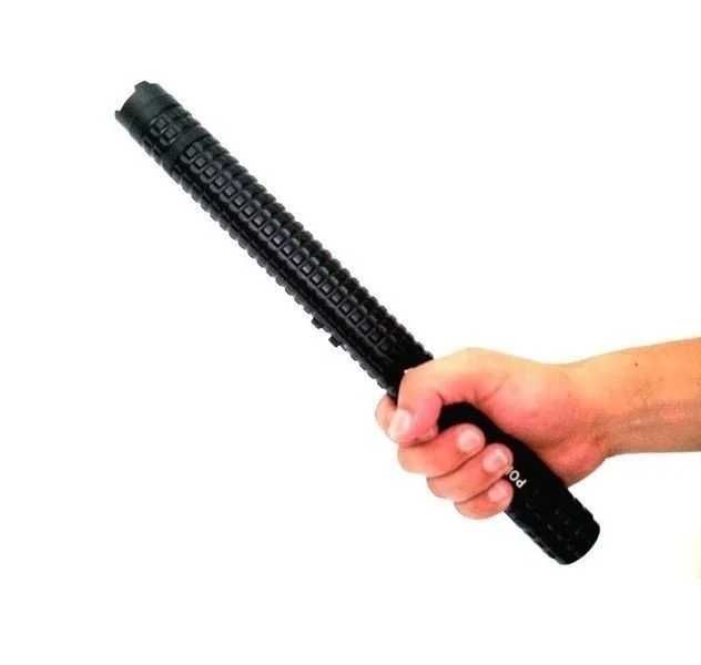 Baston  X8 Cu Lanterna POLICE 3in1 + Spray Nato