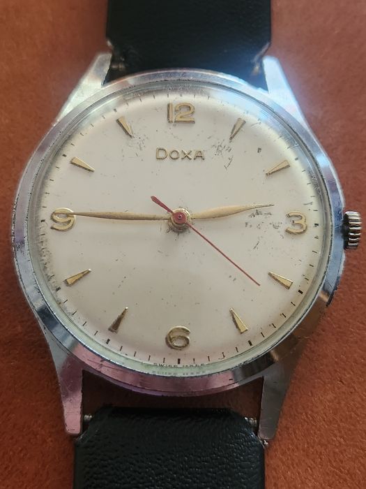 Ceas mecanic Doxa, barbati, 38 mm.