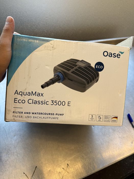 Pompă iaz Oase AquaMax Eco Classic 3500 E, nouă, nefolosită, originală