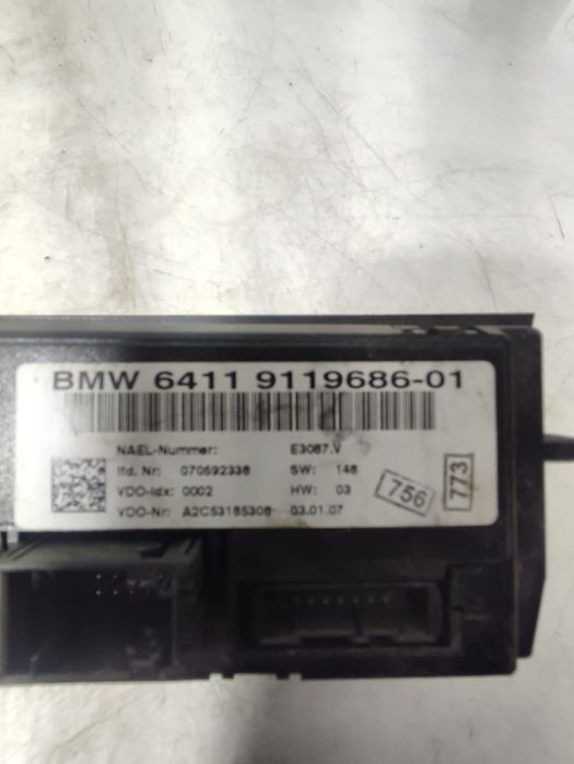 Panou clima ac 9119686-01 BMW Seria 3 E90  [din 2004 pana  2010]