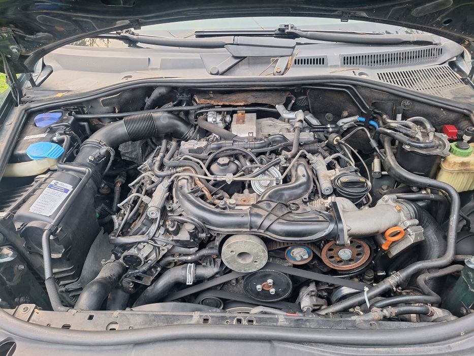 Туарег 3.0 тди на въздух