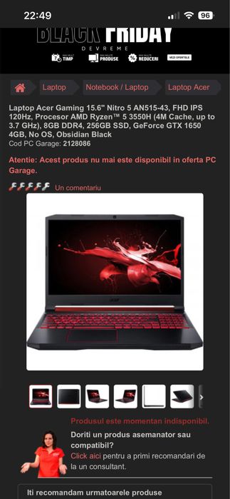 Laptop Gaming Acer Nitro 5
