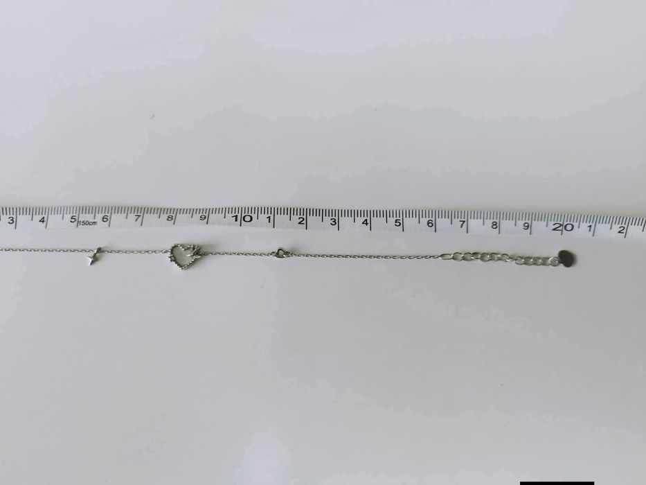 Bratara din argint de 925 cu o inimioara