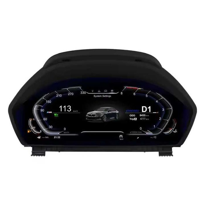 Дигитален километраж BMW F30 F31 F34 F32 F33 F36 12.3" LINUX SYSTEM