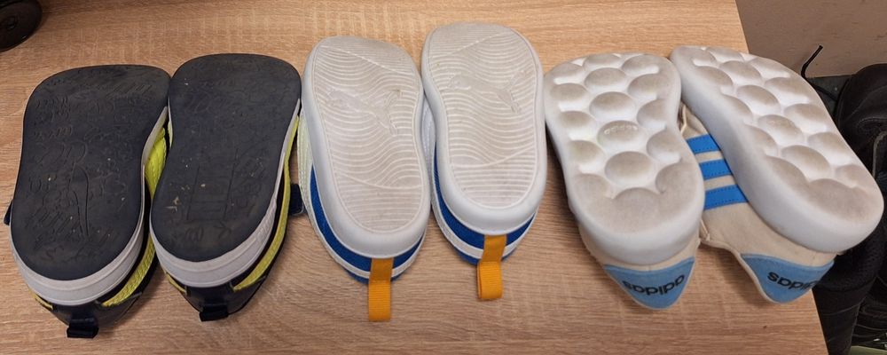 Два чифта Puma 24 и един Adidas 24 Символична цена 10 евро за трите чифта!