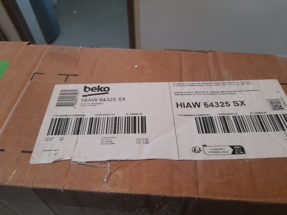 Plita pe gaz cu aprindere electrica beko