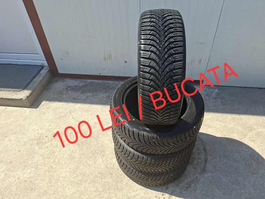 100 lei bucata! Set anvelope M+S/IARNA 185 55 r15 Hankook ! 7 mm