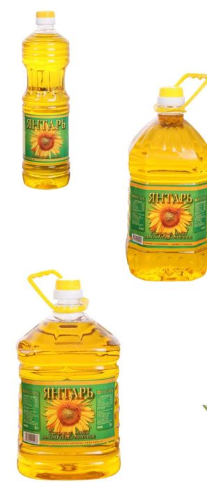 Масло подсолнечное нерафинированное