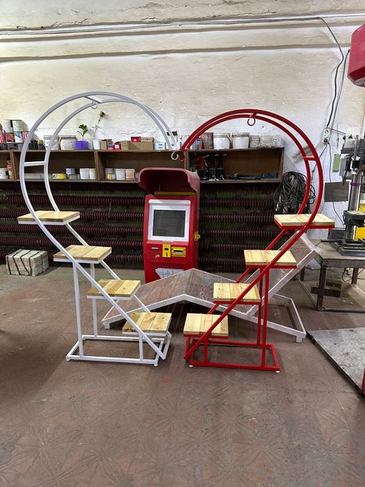 Деревянные корзинки для цветов