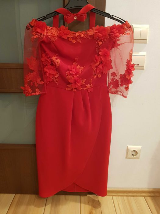 Rochie rosie ATMOSPHERE marimea 34