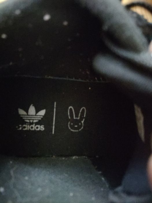 Adidas Forum Buckle Low x Bad Bunny Triple Black GW0266 mărime 38 / 6.5US /