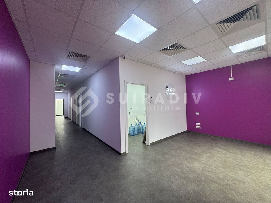 Spatiu comercial de inchiriat, 5 incaperi- Scala Center