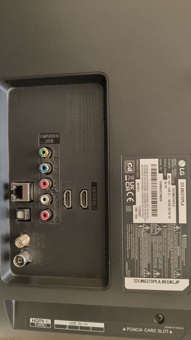 Televizor LG 32LM6370PLA, 80 cm, Smart, Full HD, LED, Clasa G