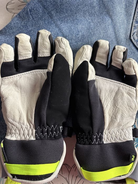 Mănuși de ski piele Wedze pt copii, 8 ani