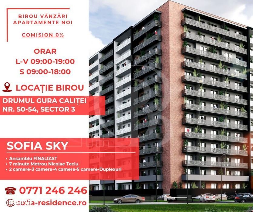 Bloc Finalizat Duplex 5 camere Theodor Pallady 7min Metrou