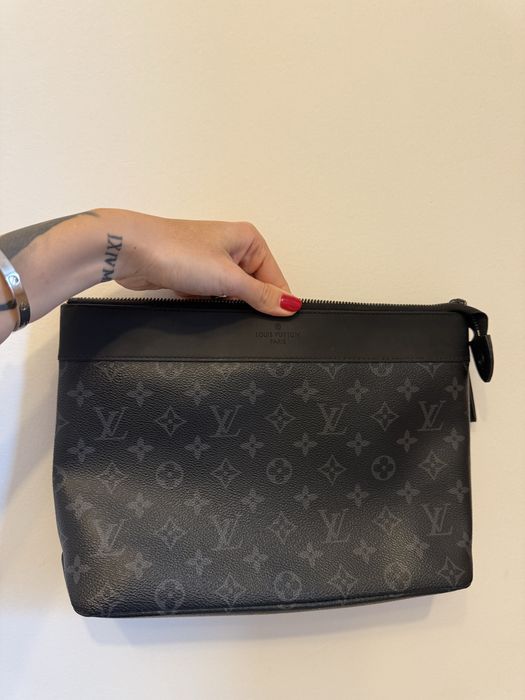 Мъжка чанта ,естествена кожа