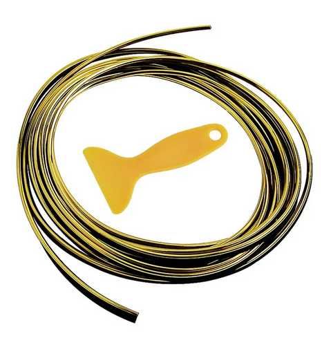 Декоратина лайсна за интериор на автомобил - 5 метра/5 цвята.