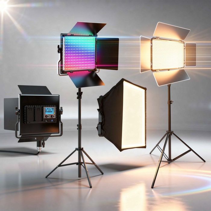 Постоянный видео фото свет прожектор портативный для камеры телефона