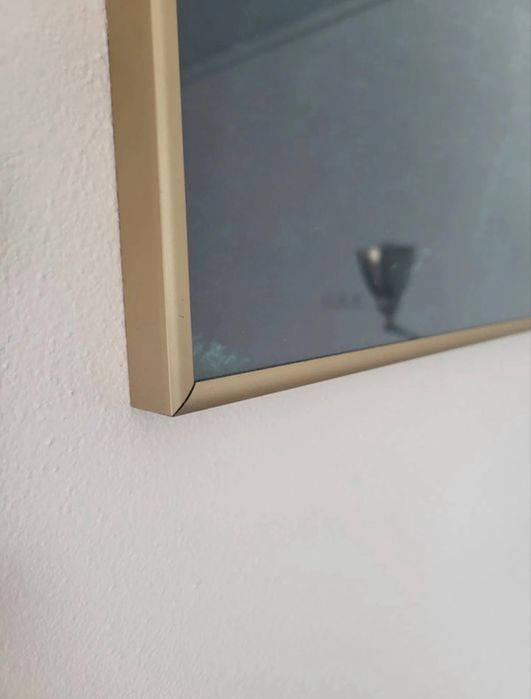 Set 3 tablouri CANVAS (PÂNZA) cu rama aurie de metal