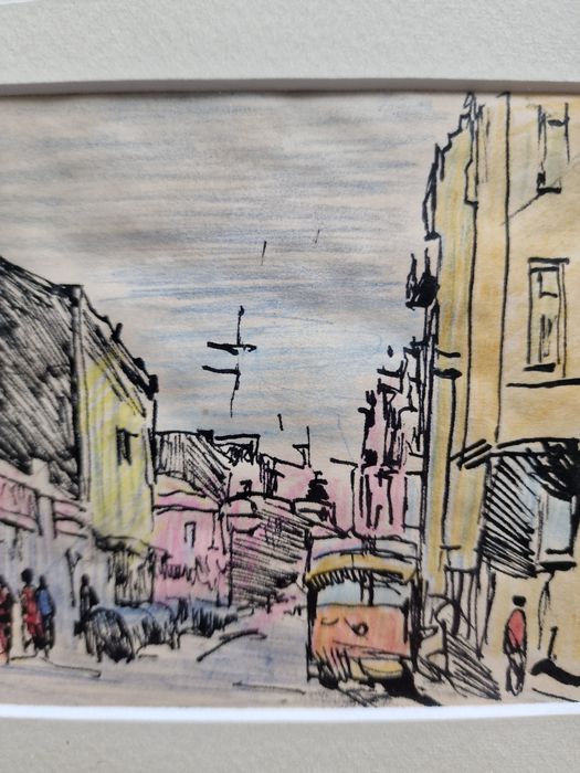 Рисунка от известния български художник Никола Танев