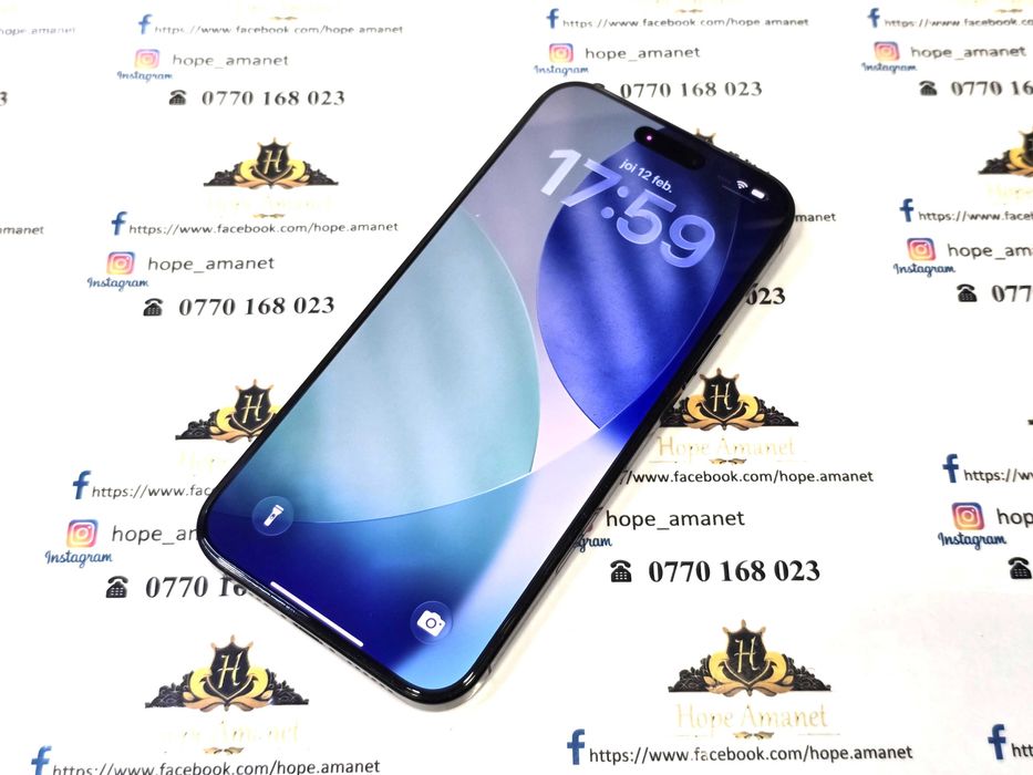 Hope Amanet P7 iPhone 16 PRO Max 256GB / Baterie 100% Bucuresti ...