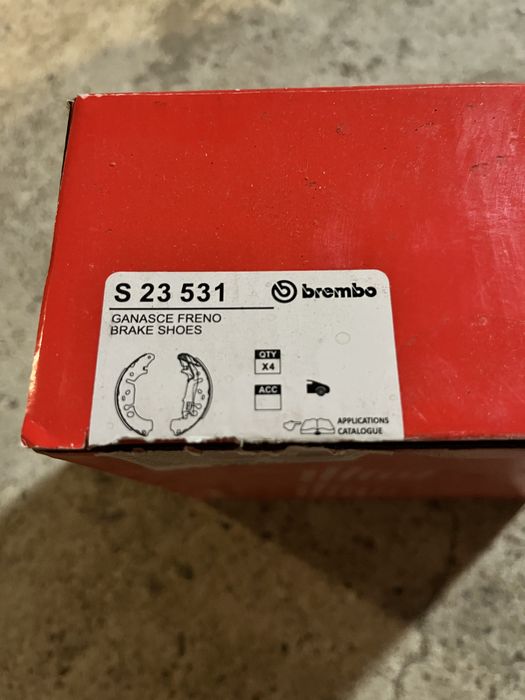 Задни накладки Brembo s23 531