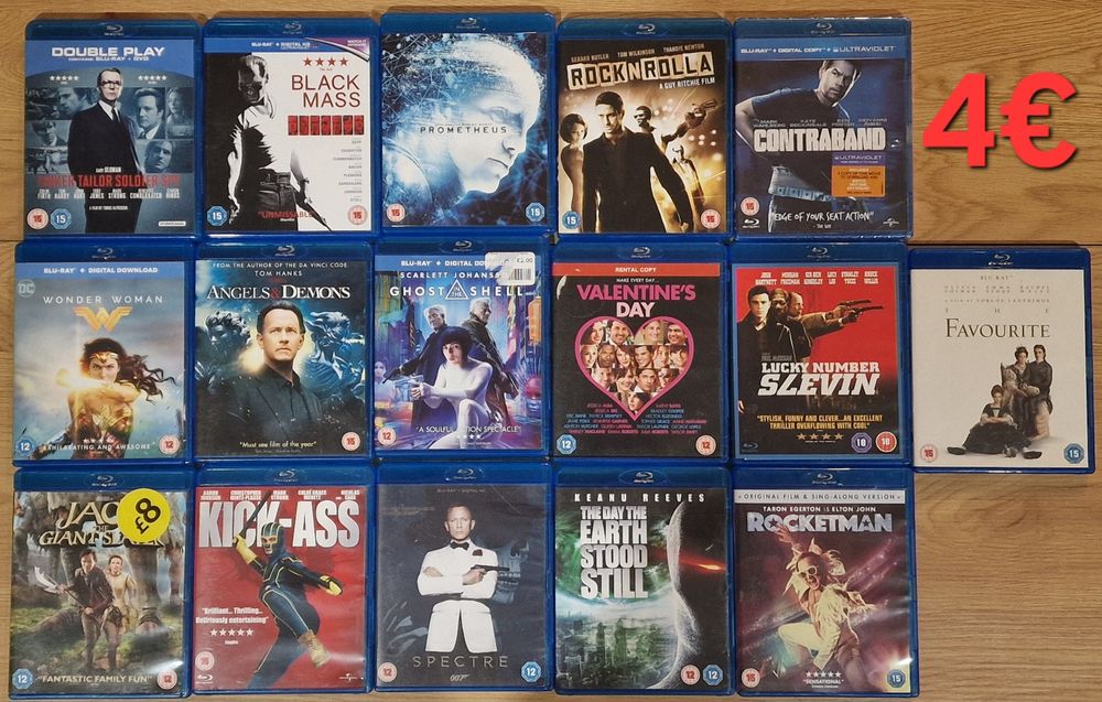 Филми на blu-ray от 6 до 10 лева