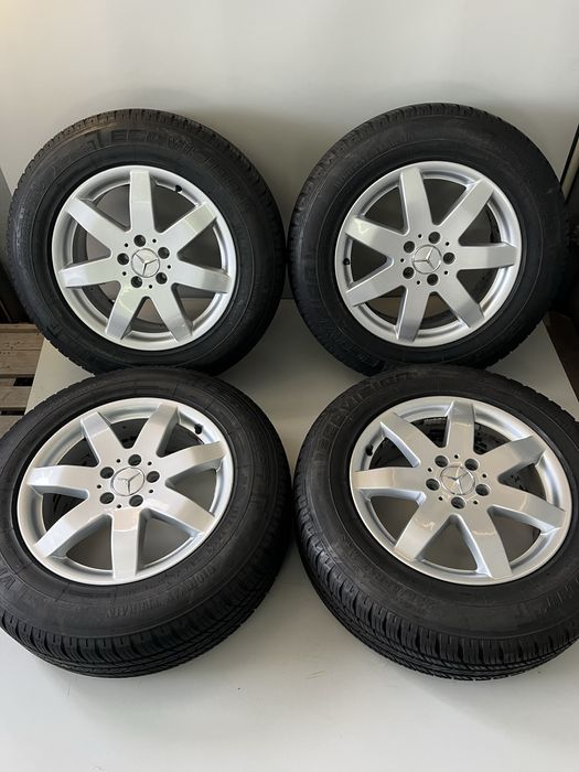 Оригинални джанти 17 цола 5х112 за Мерцедес МЛ с гуми 235/65/17