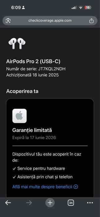 Airpods pro 2 (doar o casca)