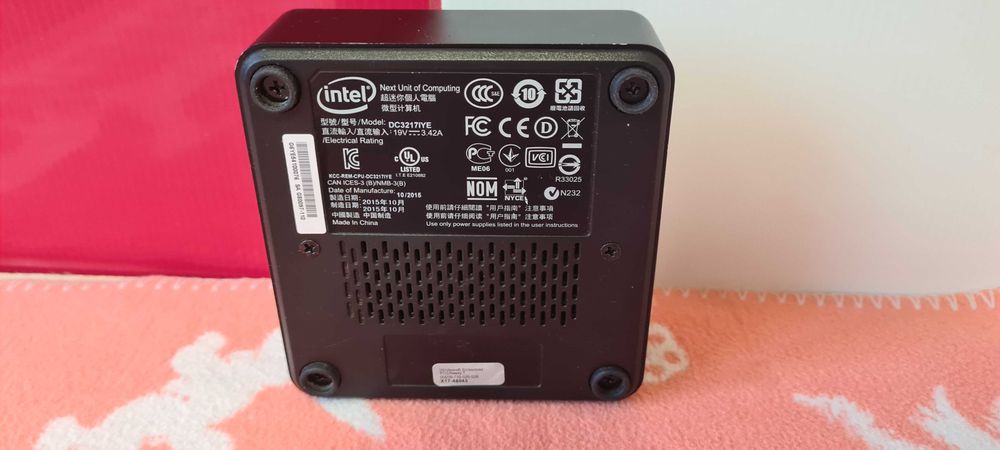 NUC, cea mai mica unitate i3