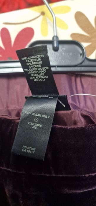 Pantaloni din catifea