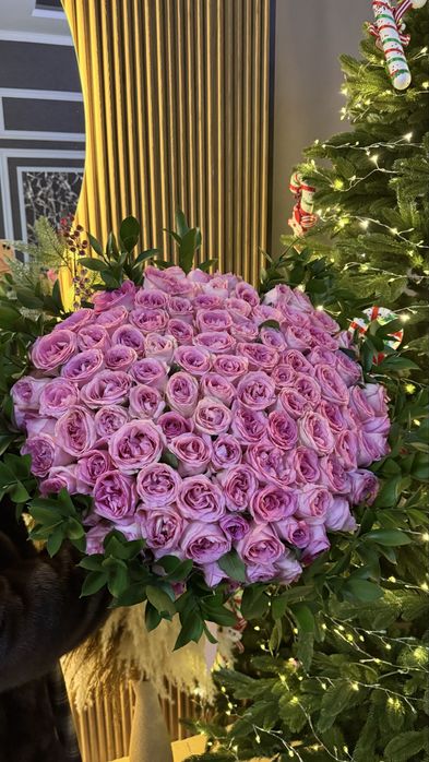 Розы 101 пышные