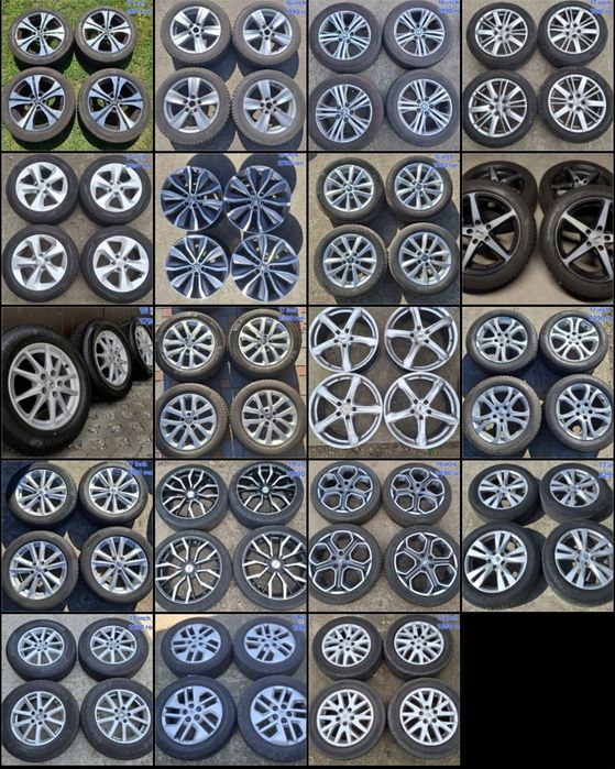 Vand si schimb jante aliaj originale diferiti producatori VW Audi Seat Skoda BMW Mercedes Renault Nissan Dacia Ford Volvo