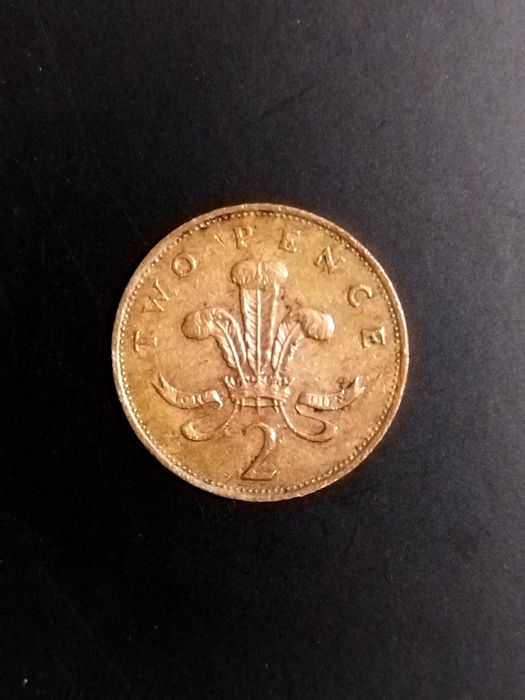 Two pence din anul 1988