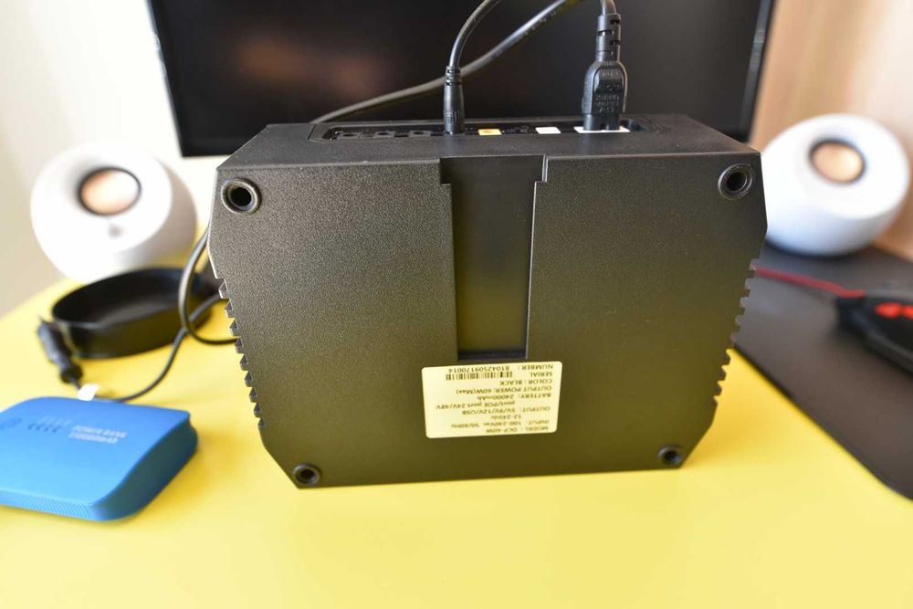 INVERCRIGIL Мини UPS за WiFi рутери, 24000mAh Мини UPS с резервно захранване и POE 1Gbps