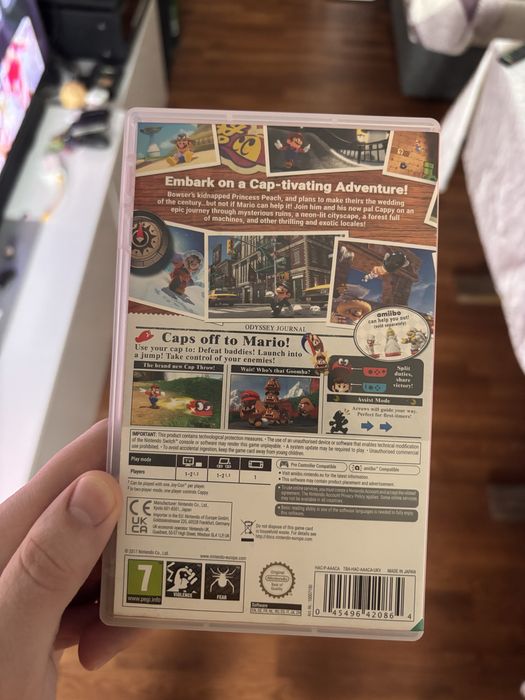 super mario oddysey за nintendo switch