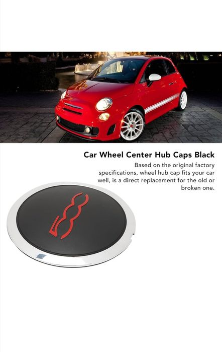 Set capace roti Fiat 500 2012-2022