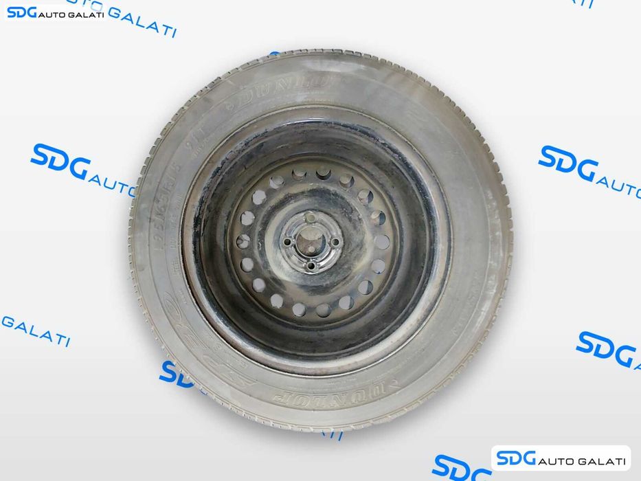Janta Roata Rezerva Tabla Otel 195 65 15 R15 Dacia Sandero 2 2012 - 2020 PCD 4x100 CB 60.1 [V1421]