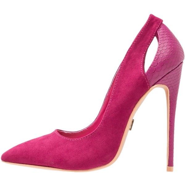 Елегантни токчета – винено кадифе с изрязани елементи.