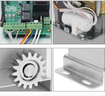 kit complet automatizare poarta culisanta motor poarta sina
