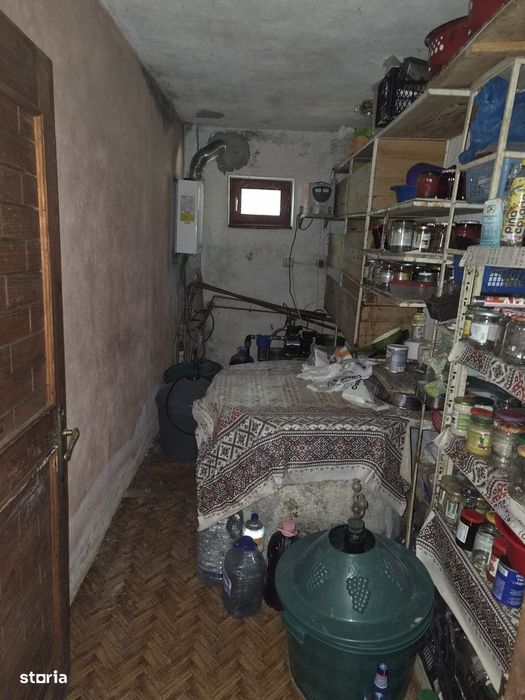 Casă cu lac de pește de vânzare în comuna Nucșoara, județ Argeș.
