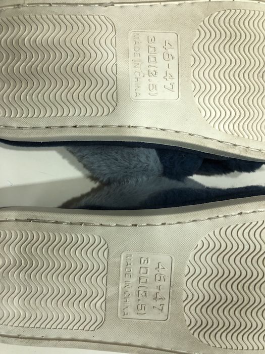 Мужские теплые тапочки новые