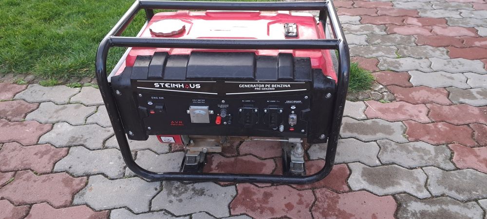 generator 2,9 kw steinhaus pe benzina  cu stabilizator de tensiun