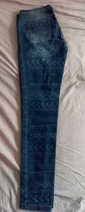 Jeans blugi dama Trafaluc Zara mar EUR 36 lung ext 100cm talie normala
