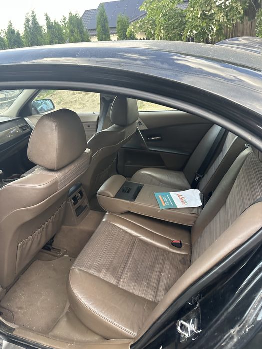 Piese BMW Seria 5 E60 530d 218cp Manual 3.0 M57 motor cutie 3.0 cardan dezmembrez bara fata M bara spate M