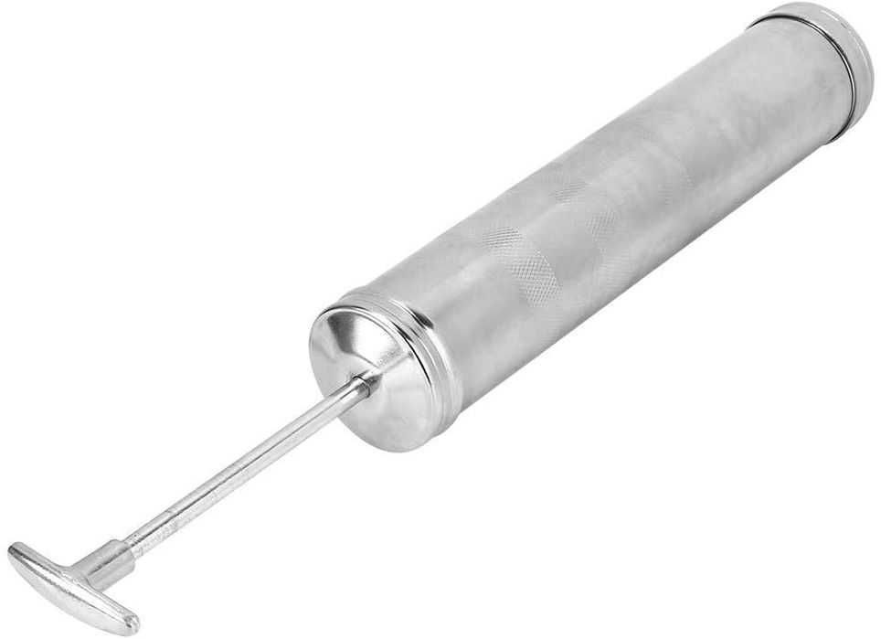 Пистолет за Масло Смукателен Шприц Метален 500мл