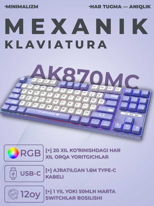Ajazz Mexanik Klaviaturalari/ Механические и игровые клавиатуры Ajazz
