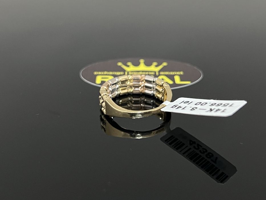 Bijuteria Royal CB : Inel dama aur 14K 3,14 grame