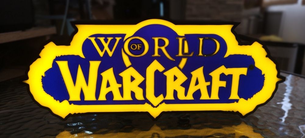 Lampa/lightbox World of warcraft (WOW)